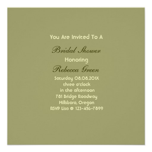 retro pin up girl floral Bridal Shower Tea Party Invitations