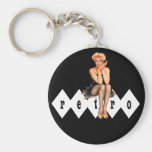 Retro Pin-Up Key Chains