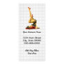 Retro Pin Up Rack Card Design