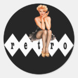 Retro Pin Up Stickers