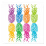 Retro Pineapple Print