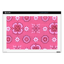 Retro Pink Decals For Laptops