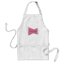 Retro pink star ~ Domestic Goddess Apron by whimsyworks Retro pink star ~ Domestic Goddess Apron