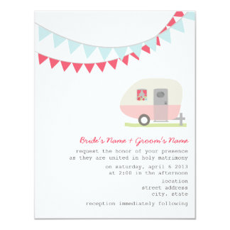 the wedding invitation trailer trailer invitations announcements zazzle the wedding invitation trailer trailer invitations announcements zazzle