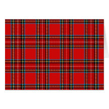 Retro Plaid Card