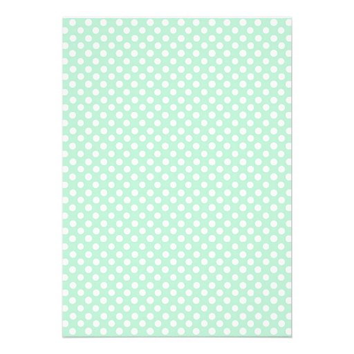 Retro Polka Dot Bridal Shower Invitations