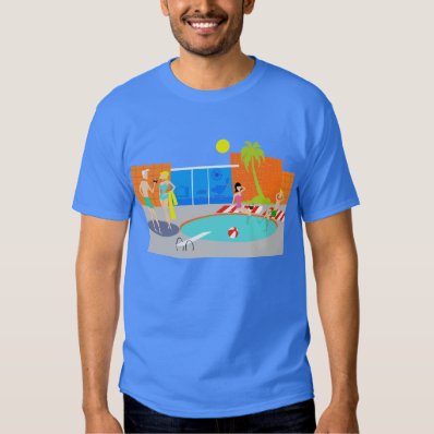 Retro Pool Party T-Shirt