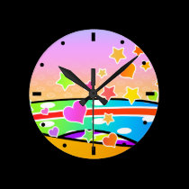 Retro POP ART WALL CLOCK wall clocks