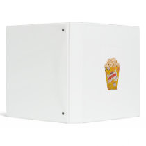 Retro Popcorn - Color 3 Ring Binders