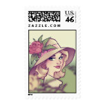 Retro Portrait Postage