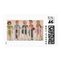 retro postage