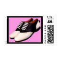 Retro Postage ~ 2 cool 2 B 4-gotten Saddle Shoes stamp