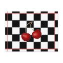 Retro Postcard ~ Cherry Summertime by Regella Retro Postcard ~ Cherry Summertime