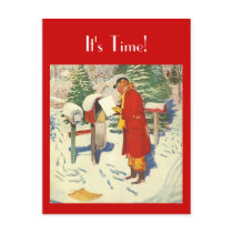 Retro Postcard The Mail Appointment Reminder PC