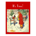 Retro Postcard The Mail Appointment Reminder PC