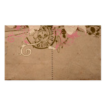 Retro Profile Card business cards