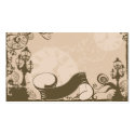 Retro Profile Card business cards