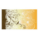 Retro Profile Card business cards