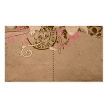 Retro Profile Card Business Card
