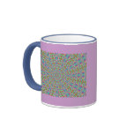 Retro Psychedelic Design 60s Style Mug
