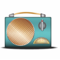 Retro Radio Classic Photo Cut Outs