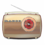 Retro Radio Classic Photo Sculpture