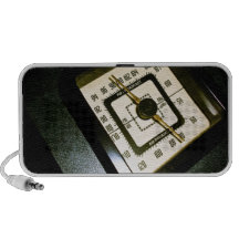 Retro Radio Dial 03 Doodle Notebook Speakers