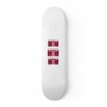 retro radio skateboard