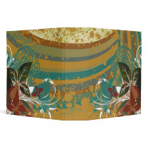 Retro Rainbow French Horn binders
