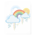Retro Rainbow Poster 16