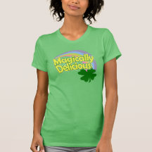 Retro Rainbow Shamrock Tshirt