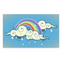 Retro Rainbow stickers