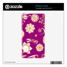 Retro Raspberry Phone Skin Decal For iPhone 4S