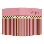 Retro Recipe Binder