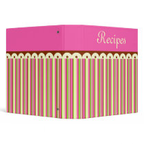 Retro Recipe Binder