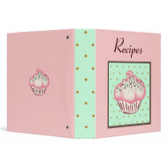 Retro Recipe Binder binder
