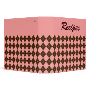 Retro Recipe Binder binder