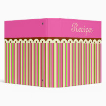 Retro Recipe Binder