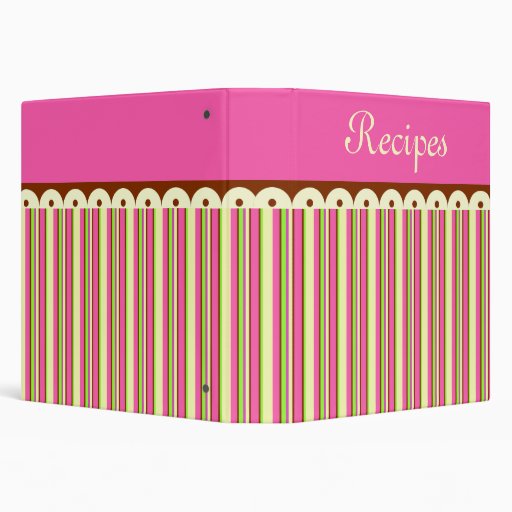 Retro Recipe Binder