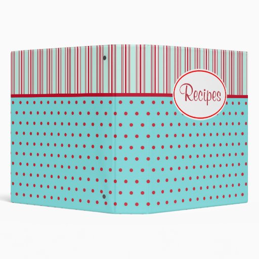 Retro Recipe Binder