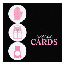 Retro Recipe Cards