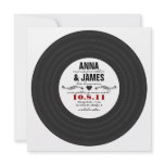Retro Record Invitation