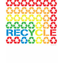 Retro Recycle t-shirts