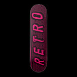 Retro - Red and Black skateboards