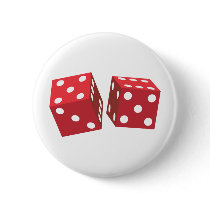 Retro Red Dice Buttons