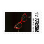 Retro Red Glasses stamps