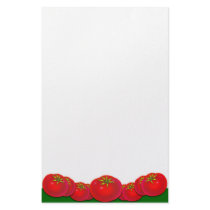 Retro Red Tomatoes Stationery