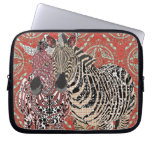 Retro Red Zeb & Zenya Computer Sleeve