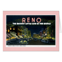 Retro Reno Greeting Cards
