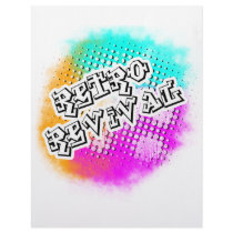 Retro Revival Customized Letterhead